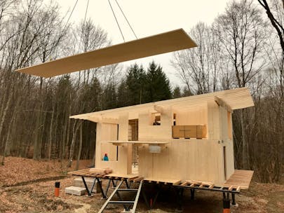 Building a mass timber treehouse