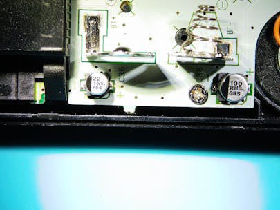 C35 & C38 capacitors replaced