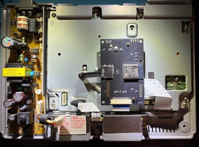 xStation board in place