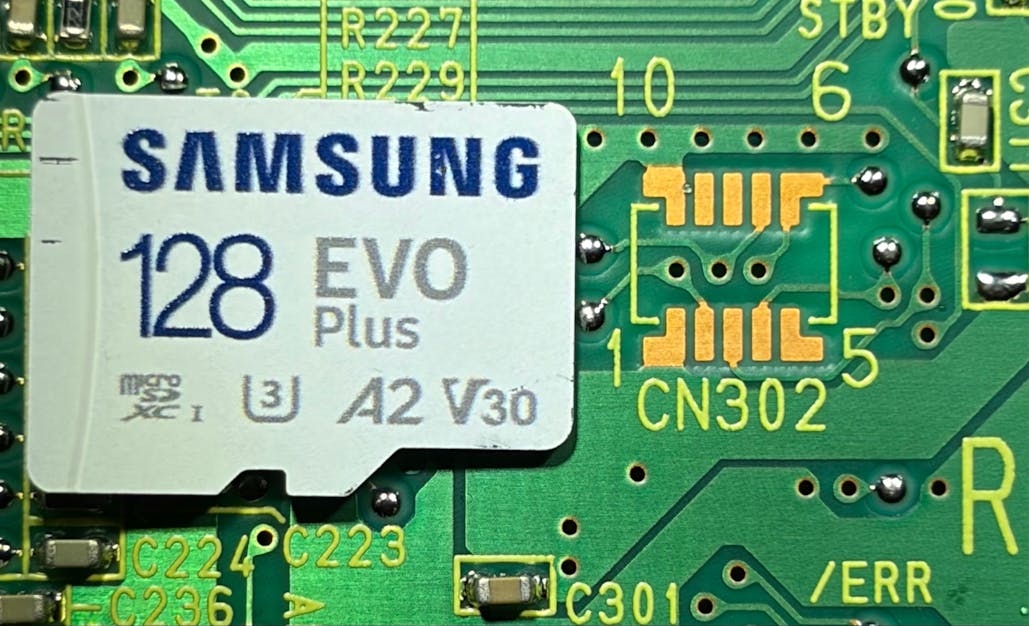 MicroSD card for scale 