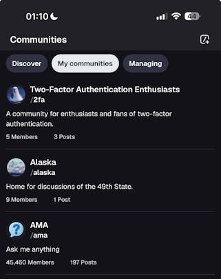 Original unedited screenshot without sorting / filtering options 