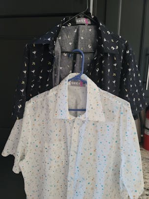 the shirts, finished!