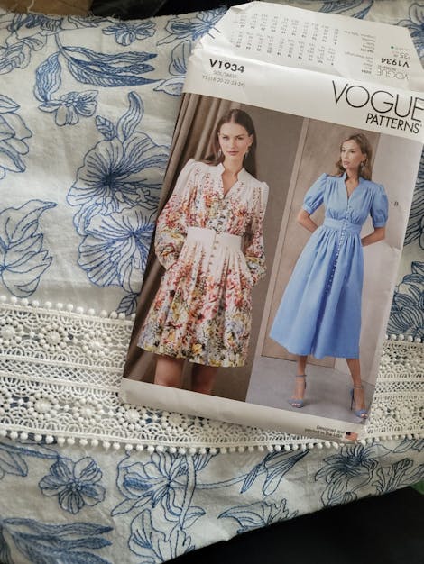 the pattern and material